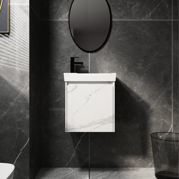 Pre-Assembled Vanity Base | Quick and Easy to Install in Bathroom | Save Time and Effort on Installation