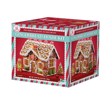 Pre-Built Gingerbread House Kit