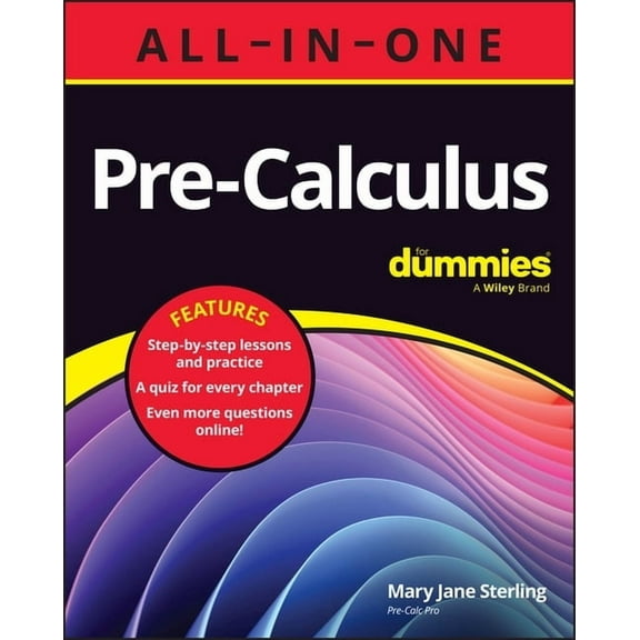 Pre-Calculus All-In-One for Dummies: Book + Chapter Quizzes Online, (Paperback)