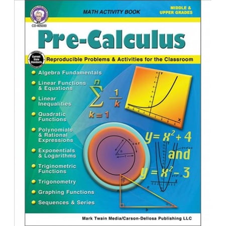 Pre-Calculus Workbook (Paperback)