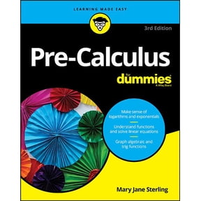 Pre-Calculus for Dummies, (Paperback)