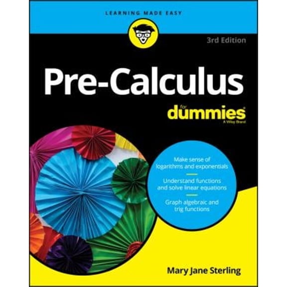 Pre-Owned Pre-Calculus for Dummies (Paperback) 1119508770 9781119508779