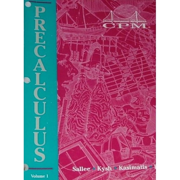 Pre-Owned Pre-Calculus with Trigonometry : Volume 1 by Judith Kysh (Paperback), Textbooks, English