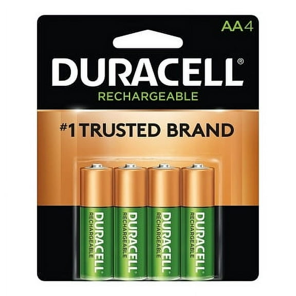 Pre-Charged Rechargeable Battery, Nimh, Aa, 1.2V, 4 Ea/Pk | Bundle of 5 Packs