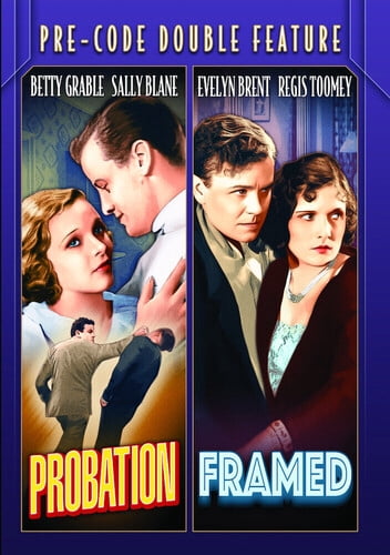 Pre-Code Double Feature: Probation / Framed - Walmart.com