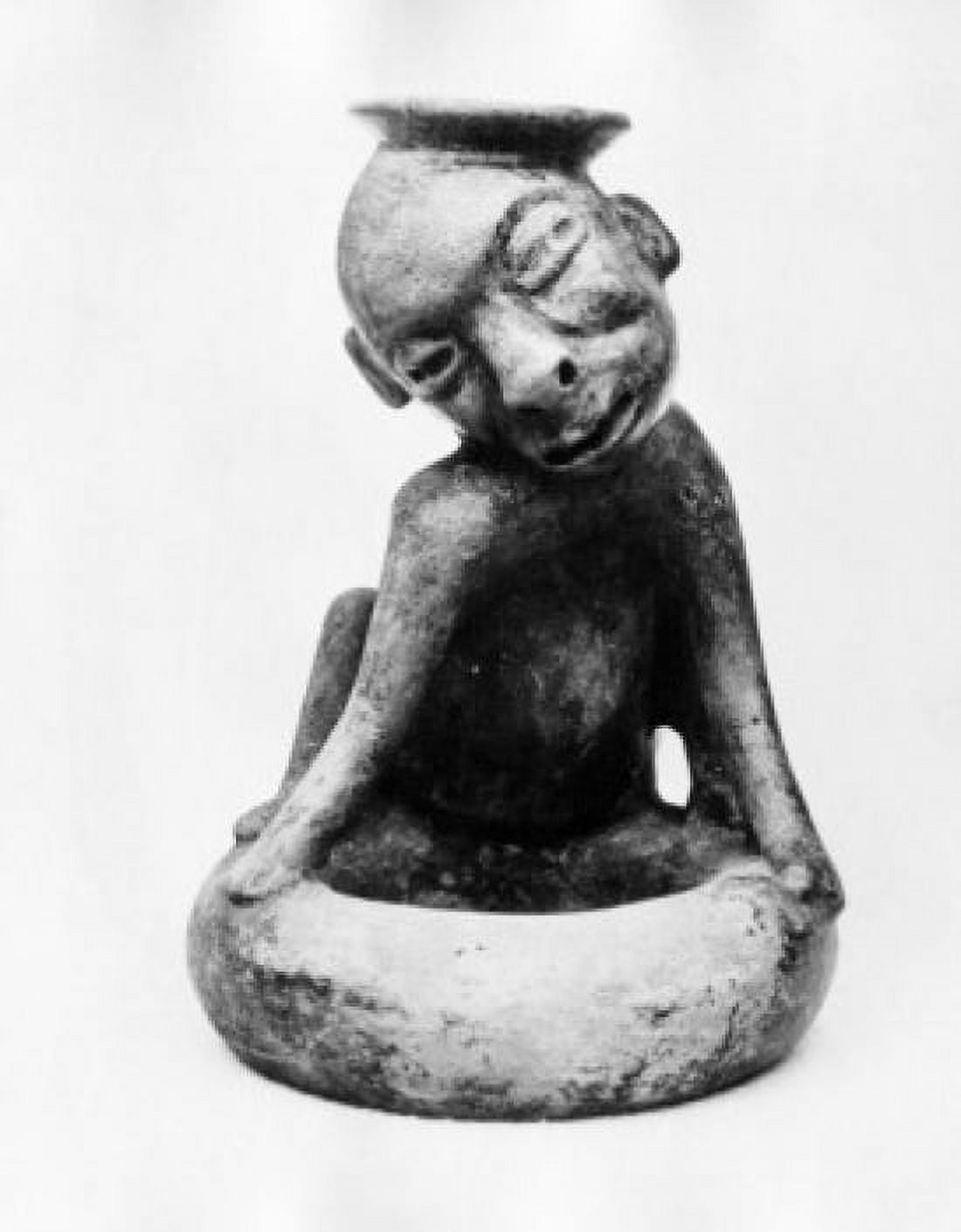 Pre-Columbian monkey figure Guatemala Canvas Art - (18 x 24)