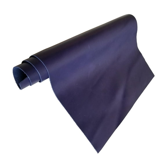 Pre-Cut Purple Cowhide Leather Project Piece 8" x 11" 3oz 1.2mm