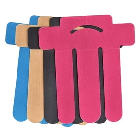 Pre Cut Shoulder Kinesiology Tape Breathable Elastic Sport Muscle Support Tape For Workout Recovery Shoulder Joint Pain Relief(Hot Pink-24Cm)