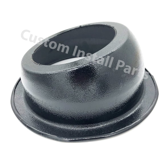 Pre Cut Universal Angled Speaker Enclosure Box Pod Surface Mount for Install of 6.5 Inch Speakers