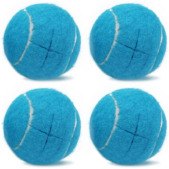 PreCut Walker Tennis Ball Glides, 4 PCS Walker Glide Balls with Precut
