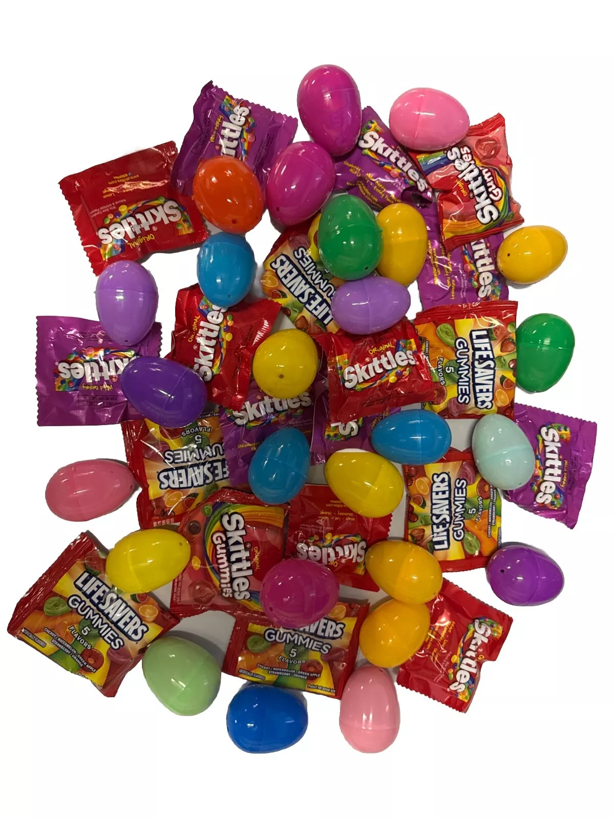 Pre-Filled Easter Eggs Gummies Sweet And Sour Perfect Blend 25 Count Eggs