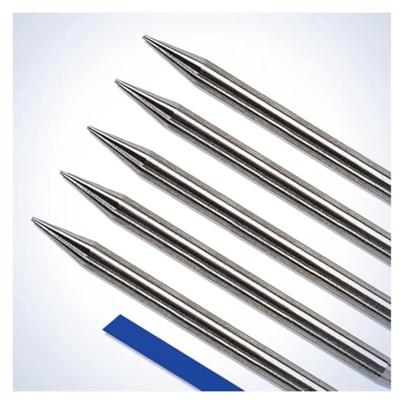Pre-Ground TIG Tungsten Sharpened Electrodes Blue 2% Lanthanated 5-Pack (1/8" x 1.5")