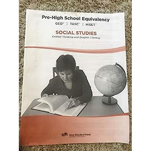 Pre-Owned Pre-High School Equivalency GED TASC HiSET Social Studies
