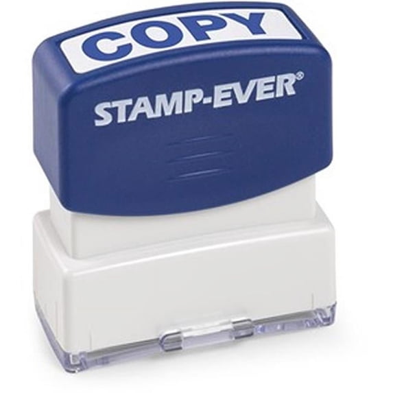 Pre-Inked Copy Stamp, Blue