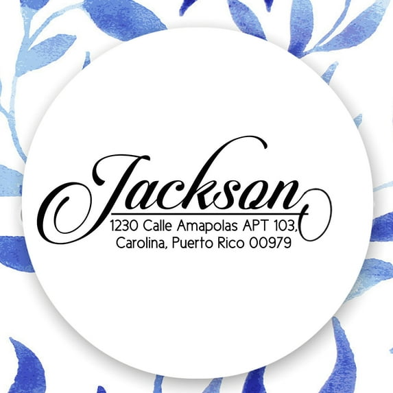 Pre Inked Custom Stamps Personalized Family Return Address Stamp Engagement Gift Stationary