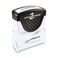thumbnail image 1 of Pre-Inked Shutter Stamp, Blue, Emailed, 1 5/8 X 1/2 | Bundle of 2 Each, 1 of 4