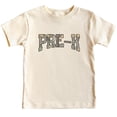 thumbnail image 1 of Pre-K Camo Shirt for Boys and Girls Back to School Toddler Kids First Day Graphic Tee Natural Shirt 4T, 1 of 8