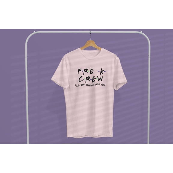 Pre-K Crew I will Be The For You, Preschool Shirt, Pre-K Family Graduation Shirts,Pre-K Graduation Shirt,Preschool Graduation shirt 2025 SWEATSHIRT All Size S-5XL