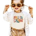 thumbnail image 1 of Pre-K Crew Shirt for Girls Colorful Retro First Day of School Tee for Kids Natural Shirt Youth Small, 1 of 5