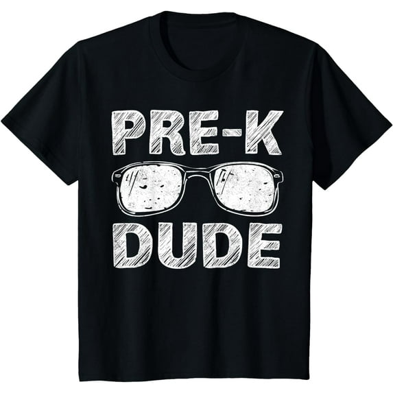 Pre-K Dude First Day of Preschool Gift Back to School T-Shirt