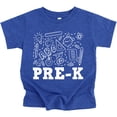 thumbnail image 1 of Pre-K School First Day of School Gift Back to School T-Shirt Boys and Girls Back to School Shirts and Raglans Vintage Royal Shirt 4T, 1 of 4