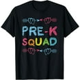 thumbnail image 1 of Pre - K Squad Preschool Teacher Back To School T-Shirt, 1 of 4