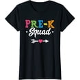 thumbnail image 1 of Pre-K Squad Teacher Student Kids Preschool Back To School T-Shirt, 1 of 3