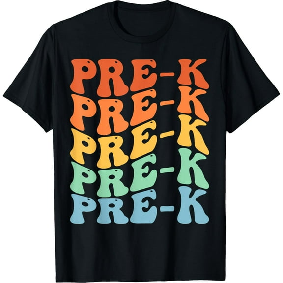 Pre-K Teacher First Day School Back to School Kids Preschool T-Shirt100% cotton