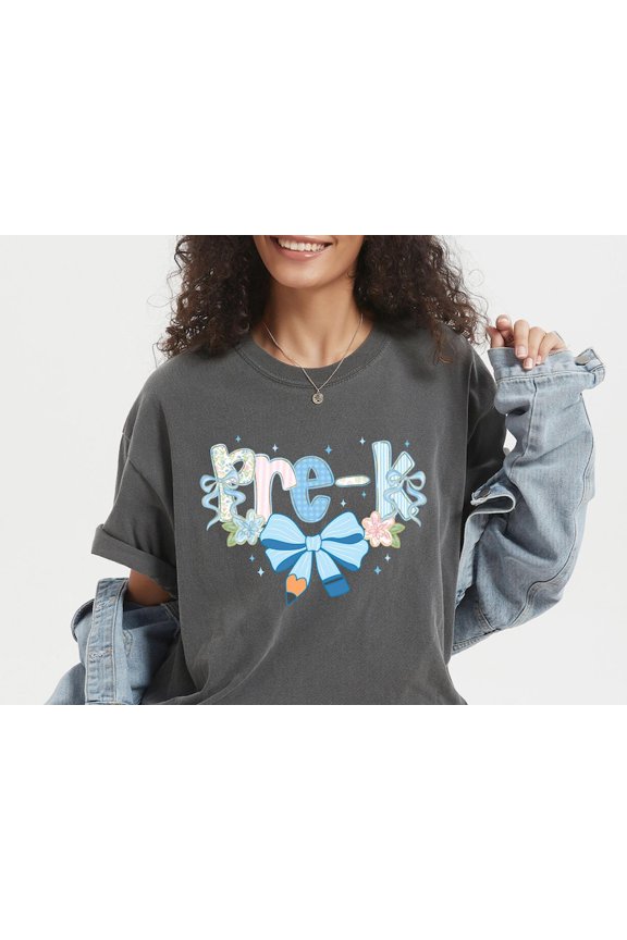 Pre K Teacher Preschool Squad T-Shirt All Size S-3XL