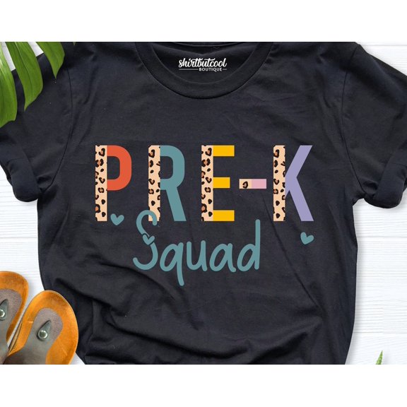 Pre K Teacher Shirt, Teacher Shirt, Prek Pre K Pre-K Shirt, Pre-K Squad Shirt, Preschool Teacher, First Day School,Pre-K Back To School Tees TSHIRT All Size S-5XL