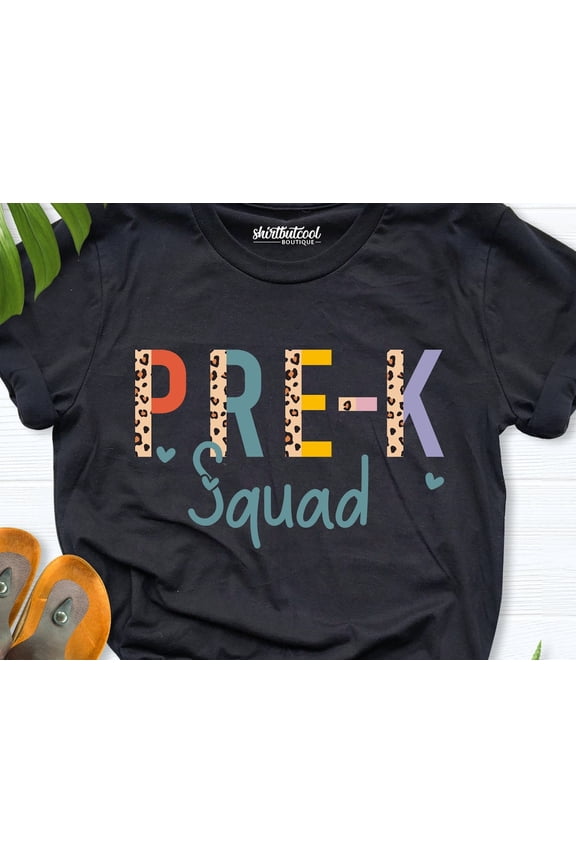 Pre K Teacher Shirt, Teacher Shirt, Prek Pre K Pre-K Shirt, Pre-K Squad Shirt, Preschool Teacher, First Day School,Pre-K Back To School Tees TSHIRT All Size S-5XL