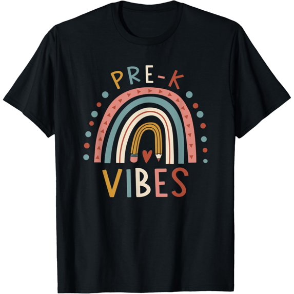 Pre K Vibes Back To School Student Teacher T-Shirt