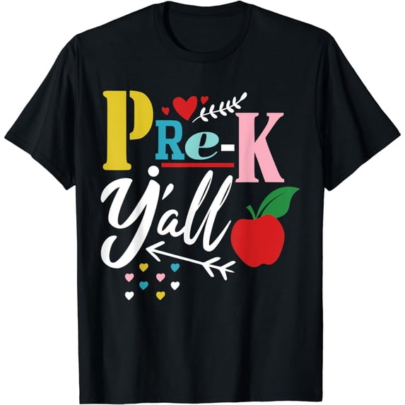 Pre-K Y'all Back To School Fun T Shirt