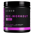thumbnail image 1 of Pre-Kaged Sport Pre-Workout - Glacier Grape (9.38 oz. / 20 Servings), 1 of 7