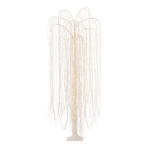 Find Your Perfect PreLit 288 LED White Lights Twinkling Willow Tree, 5 ft, by Holiday Time