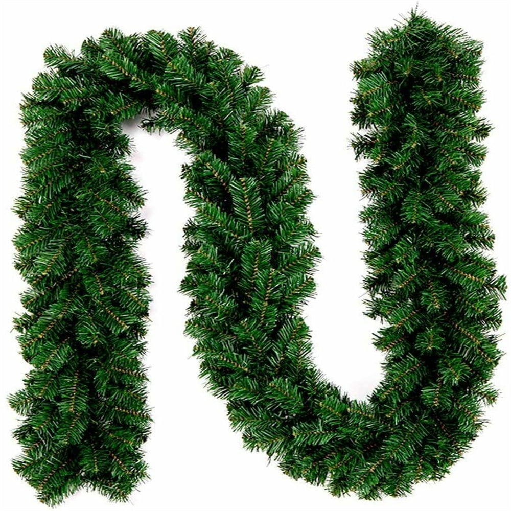 PreLit Artificial Christmas Garlands with Lights, 9Ft Christmas