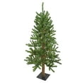 thumbnail image 1 of Pre-Lit Medium Alpine Artificial Christmas Tree - Clear Lights 4 Foot, 1 of 7