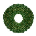 thumbnail image 1 of Northlight Pre-Lit Olympia Pine Artificial Commercial Christmas Wreath - Clear Lights - 4', 1 of 1