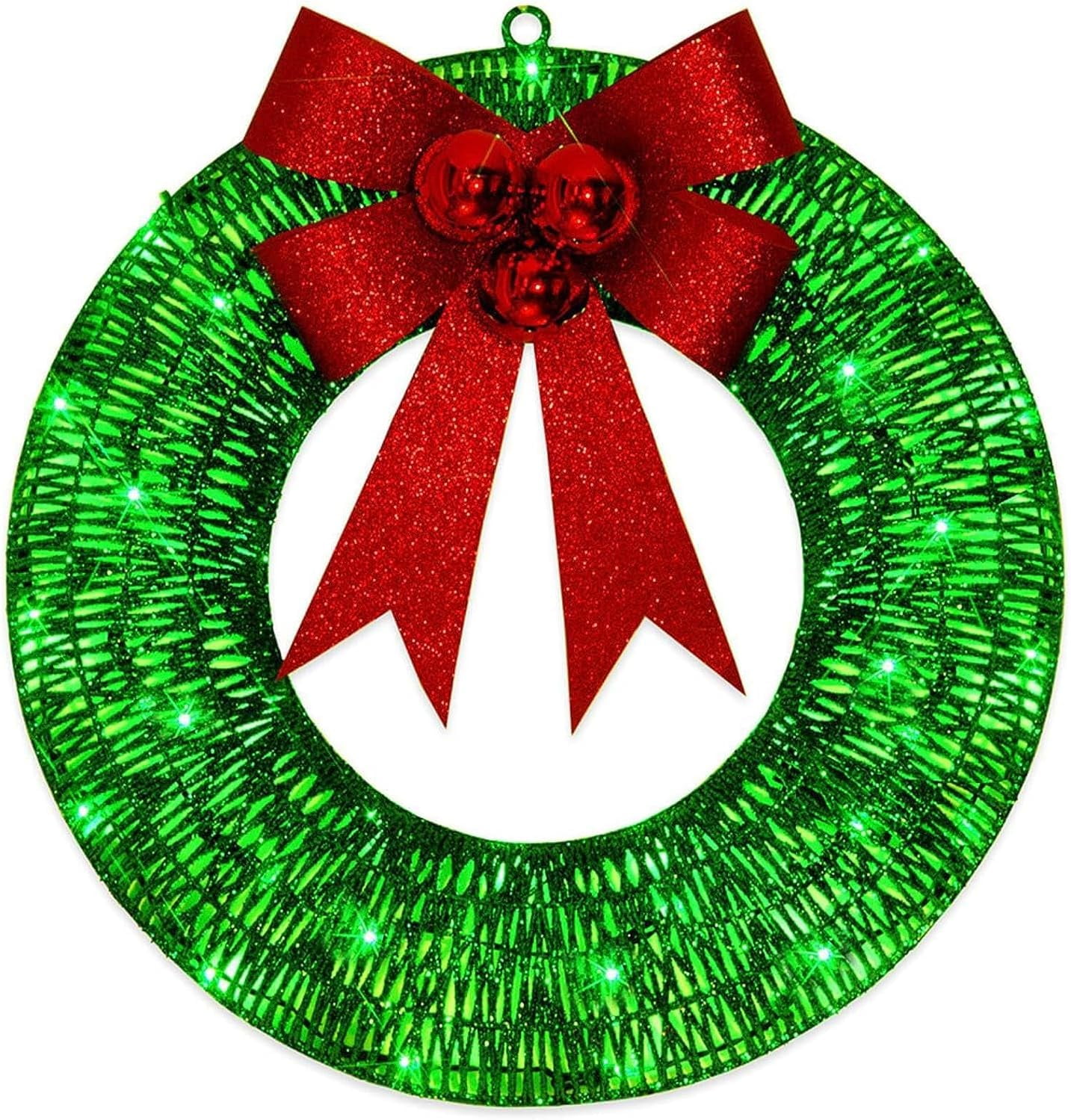 PreLit Outdoor Christmas Wreath Decoration,Christmas Decorations