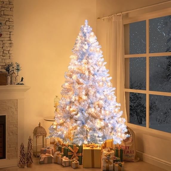 Silver Artificial Christmas Tree With 144 LED main image 1