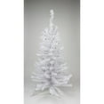 thumbnail image 1 of northlight seasonal iridescent 2' white pine artificial christmas tree with 35 single colored lights, 1 of 2