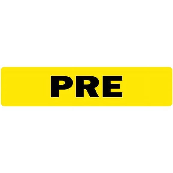 Pre Medical Labels