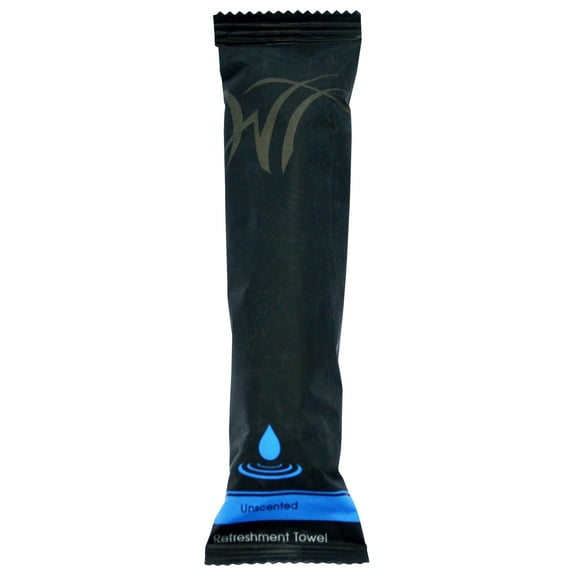 Pre-Moistened 100% Cotton Refreshment Towel 8 Rolled Unscented 50 ct.