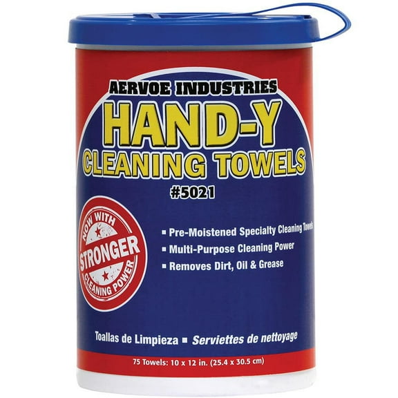 Pre-Moistened General Purpose Cleaning Towels (75 Wipes)