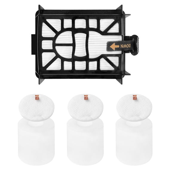 Pre-Motor Foam Felt Filter Black Filter for Shark AI AV2501S AV2501AE RV2502AE