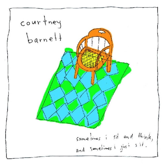 Courtney Barnett Sometimes I Sit And Think, And Sometimes I Just Sit LP red / yellow splatter