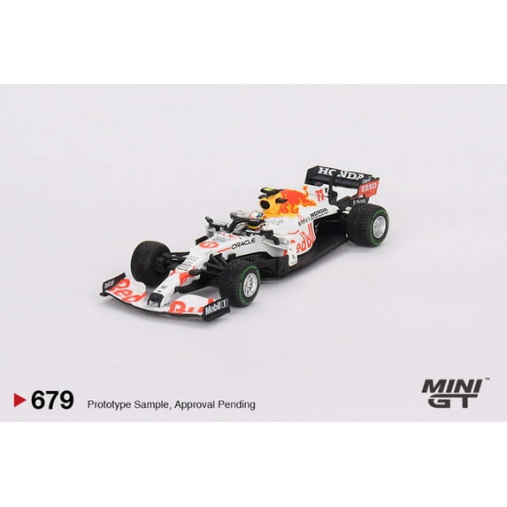 Red Bull Racing RB16B #11 "Oracle-Honda" 3rd Place F1 "Turkish GP" (2021) Limited Edition 1/64 Diecast Model Car by Mini GT