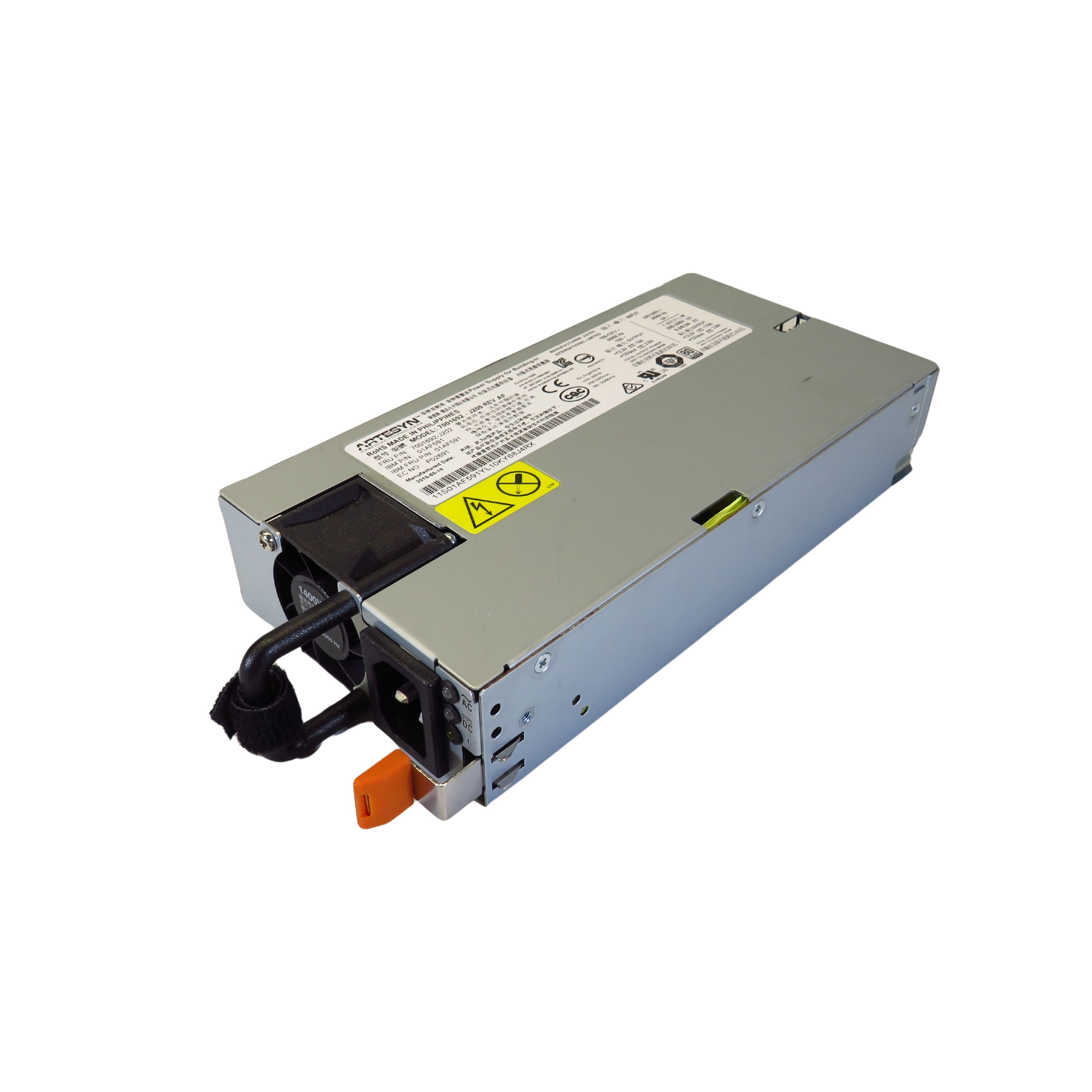 Pre-Ownded IBM 01AF591 1400W 80 Plus Platinum Server Power Supply (Good)