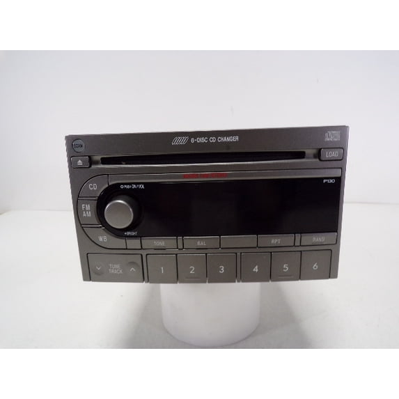 Pre-Owned 03-04 Subaru Forester 6 Disc CD Player Radio P130 OEM LKQ - Verify Specific Vehicle Fitment In Description - (Good)