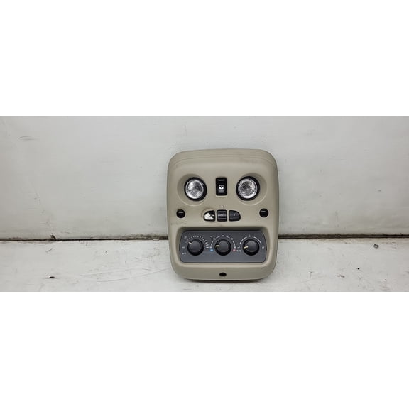 Pre-Owned 03 2003 Chevrolet Tahoe Overhead Roof Console with Garage Door Opener OEM (Good)